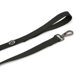 Dear Pet Nylon Dog Collar-Leash Set in Black