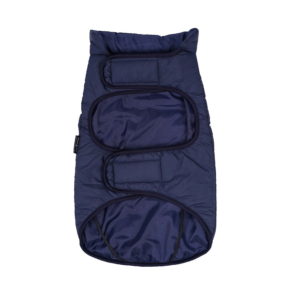 Dear Pet Quilted Jacket for Dogs in Blue