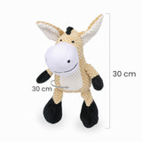 Dear Pet Donkey Dog Toy with Squeaker