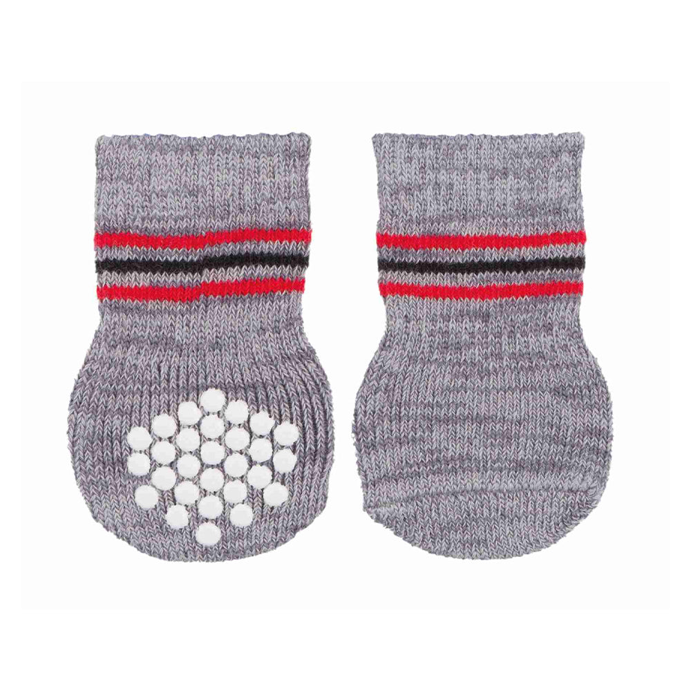 Trixie Socks for Dogs in Grey