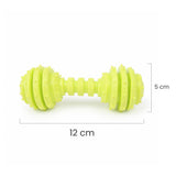 Dear Pet Dumbbell with Vertical Stripes Dog Toy