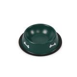 Dear Pet Bone Printed Steal Bowl for Dogs