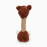 Dear Pet Long Dog Toy with Squeaker