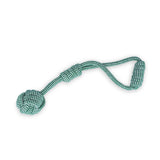 Dear Pet Knotted Ball with Single Loop Rope Toy for Dogs