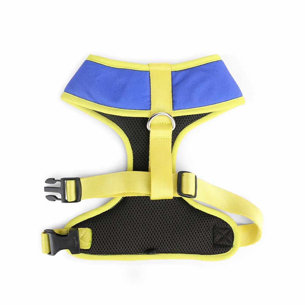 Dear Pet Double Trouble Blue & Lime Harness for Dogs