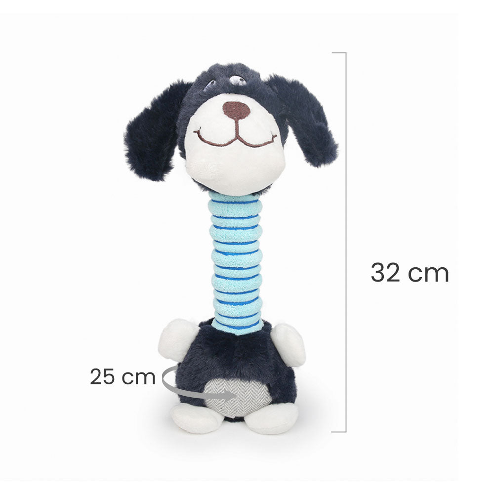 Dear Pet Long Dog Toy with Squeaker