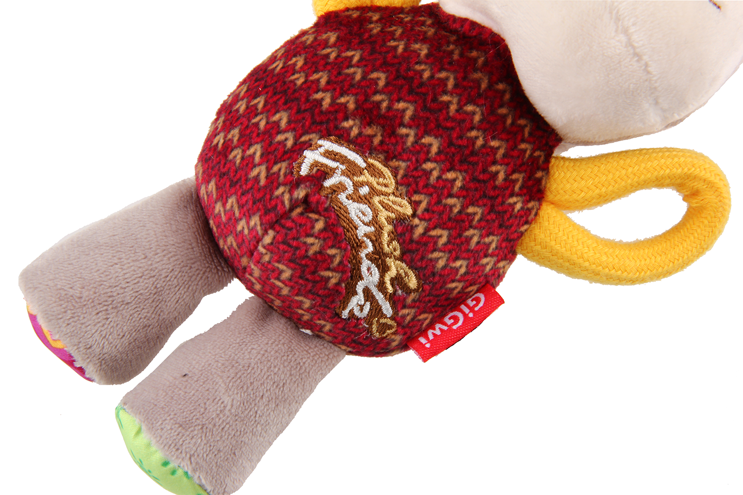 GiGwi Plush Friendz Dog Toy - Donkey (with Squeaker)