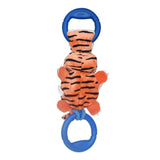 GiGwi Iron Grip Tiger Dog Toy with TPR Handle