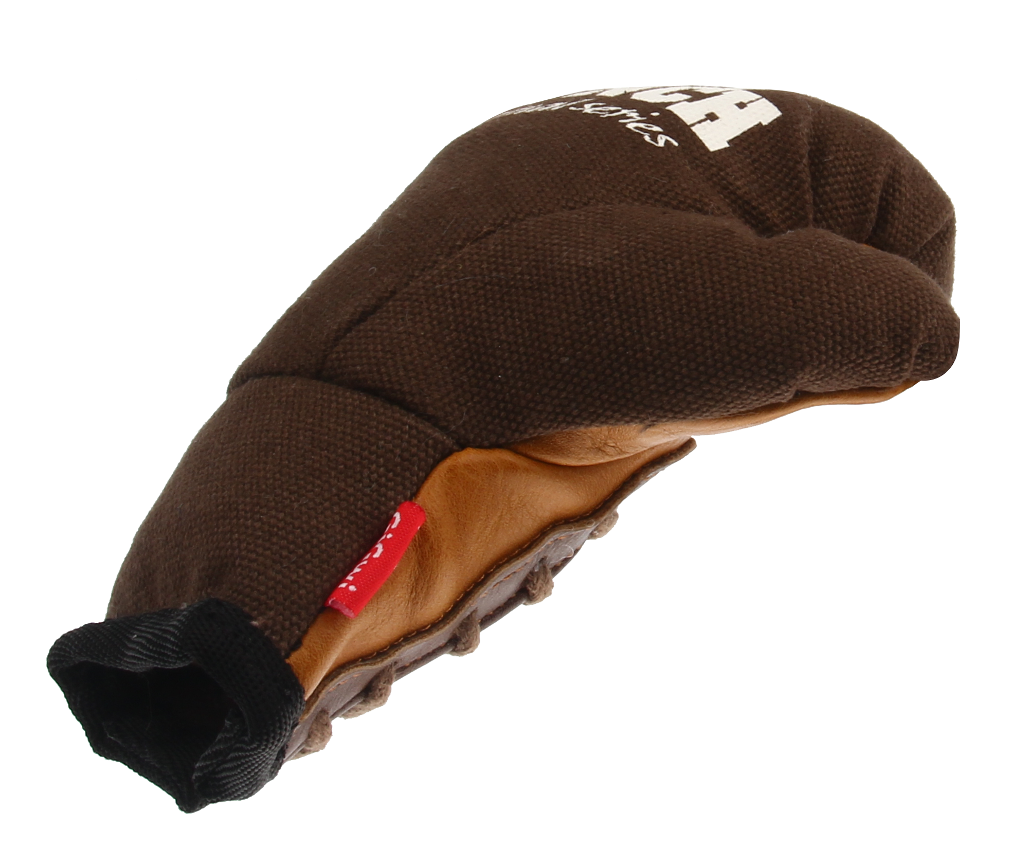Zoom GiGwi Heavy Punch Dog Toy - Boxing Glove - Brown