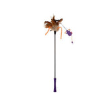 GiGwi Cat Wand Feather Teaser with Mouse Cat Toy