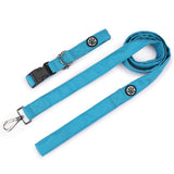 Dear Pet Classic Sky Blue Dog Collar & Leash Set