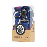 Dear Pet Woof Dog Collar & Leash Set